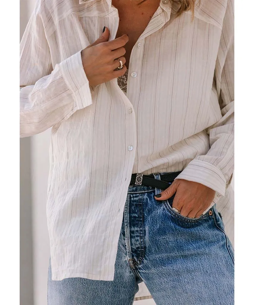Ivory Boyfriend Shirt