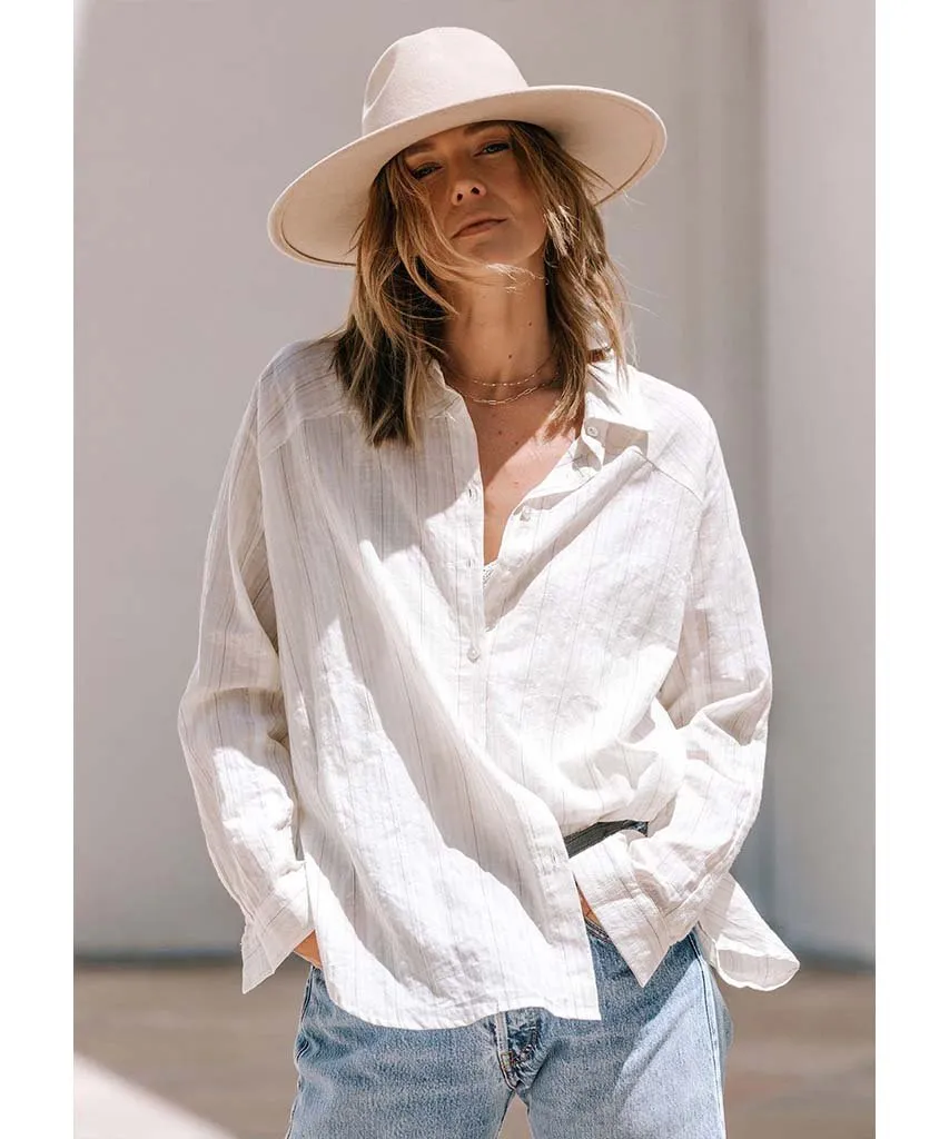Ivory Boyfriend Shirt
