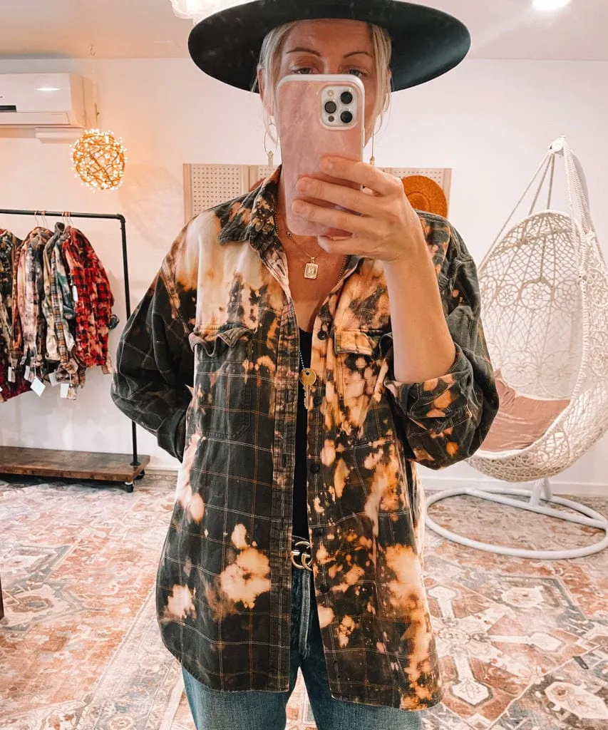 Joshua Tree Outlaw Flannel- One Size