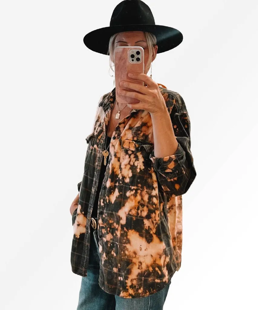 Joshua Tree Outlaw Flannel- One Size