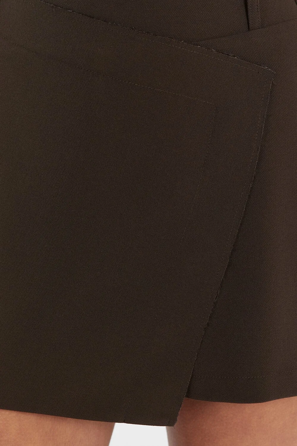 JULIE BITTER CHOC TAILORED SKORT