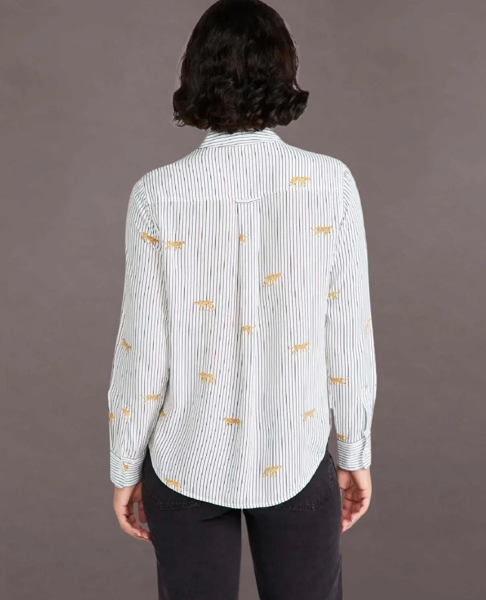 Kathryn Shirt Striped Tigers