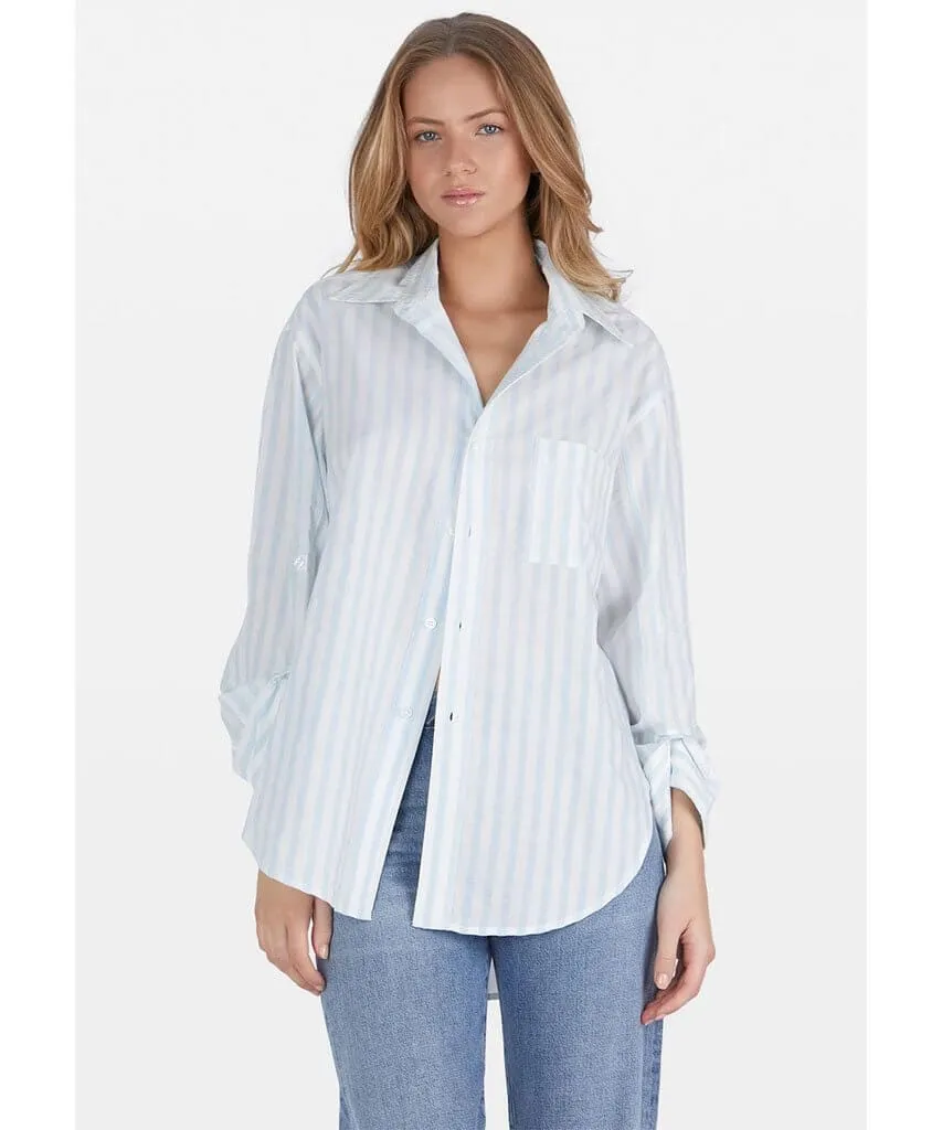 Kayla Shirt Sea Stripe
