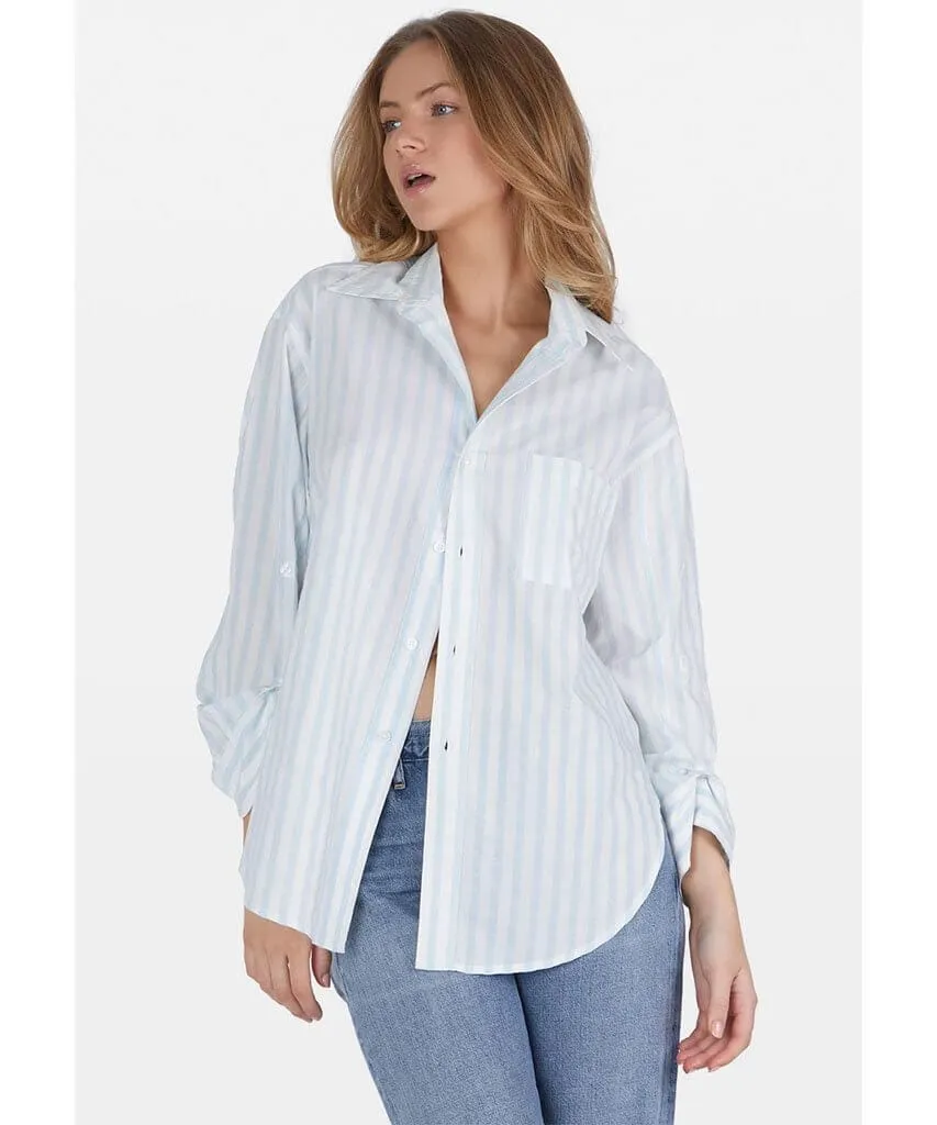 Kayla Shirt Sea Stripe