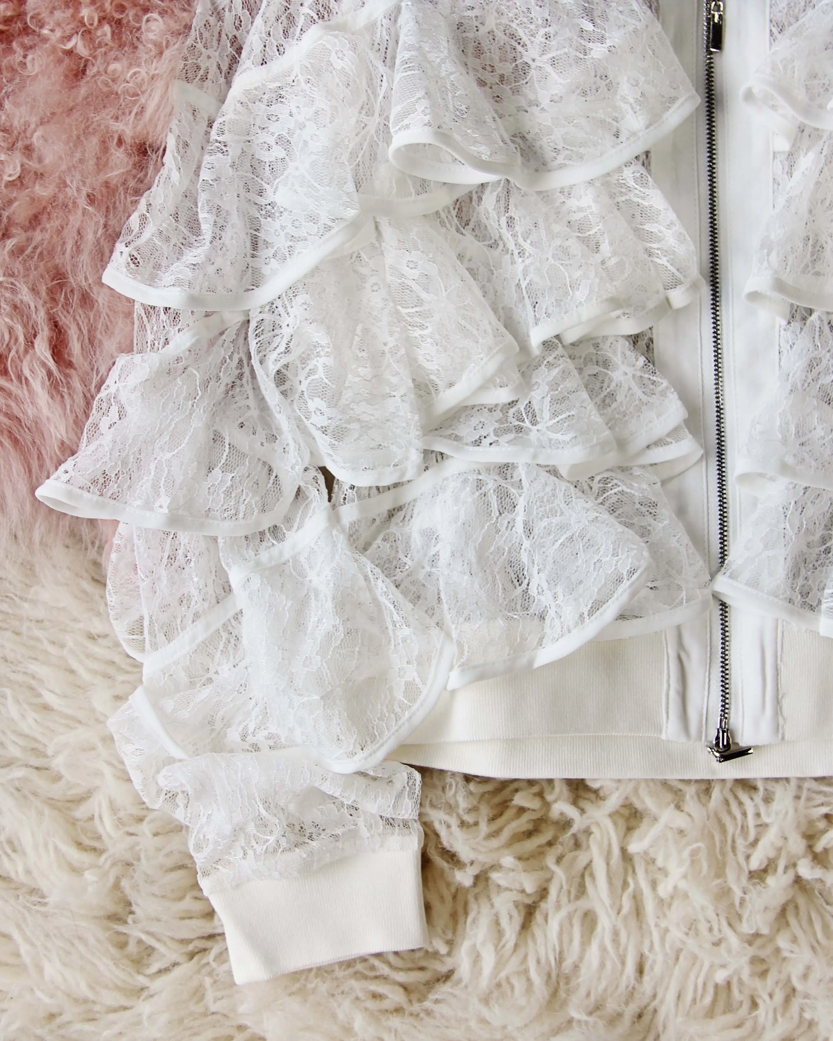 Layered Lace Jacket