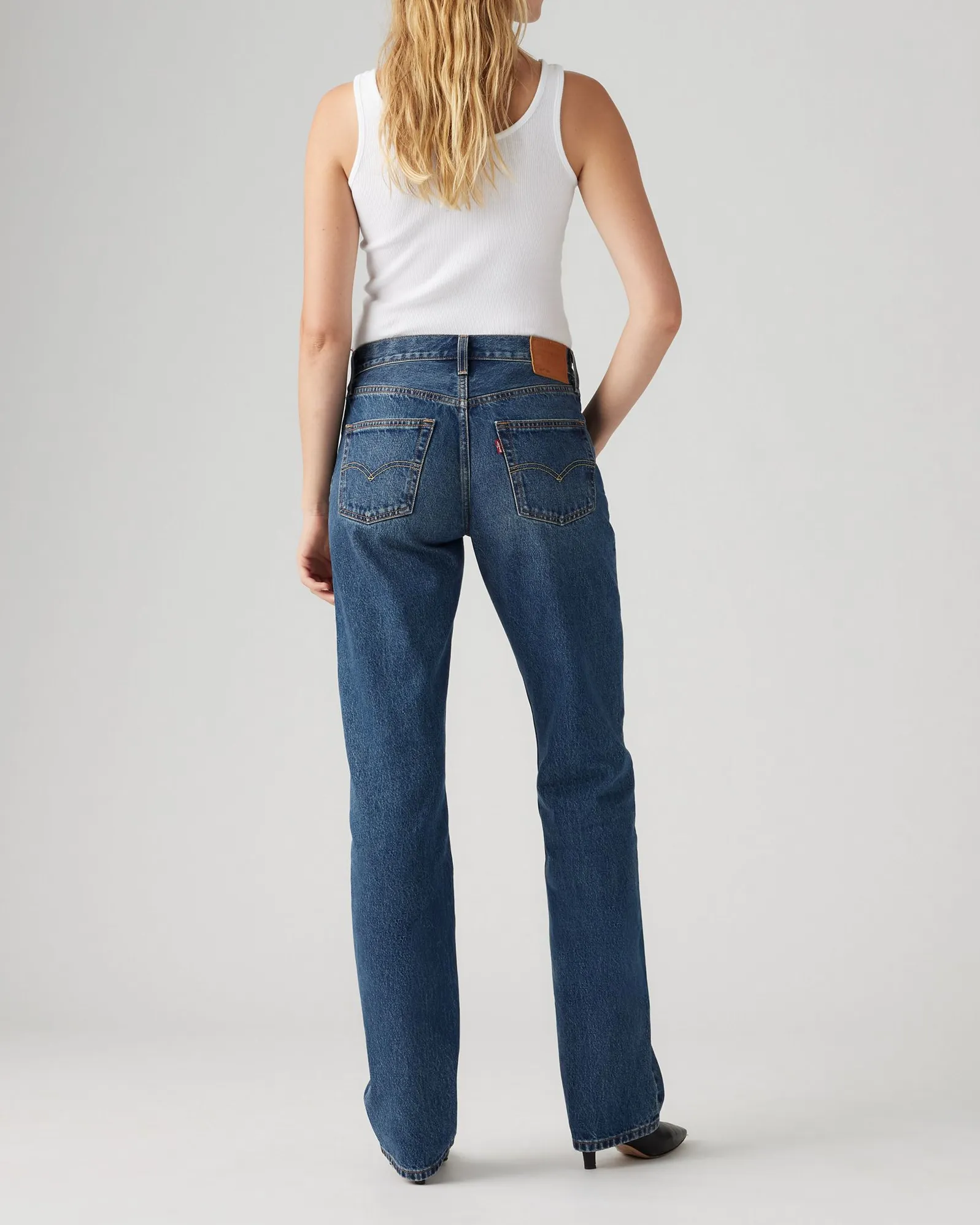 Levi's® Womens 501 90's Relaxed Straight Fit Jeans - Flash Full