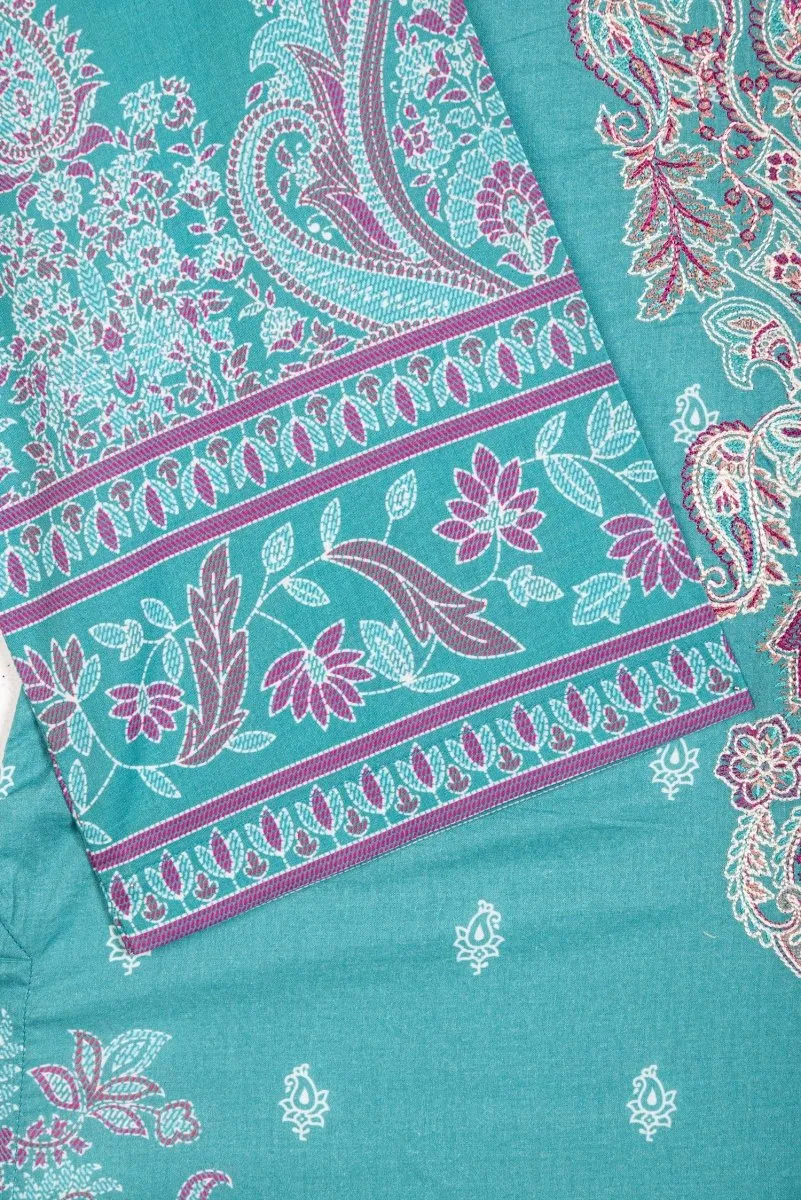 Limelight Embroidered Cambric Pakistani 3 Piece Suit LIM350