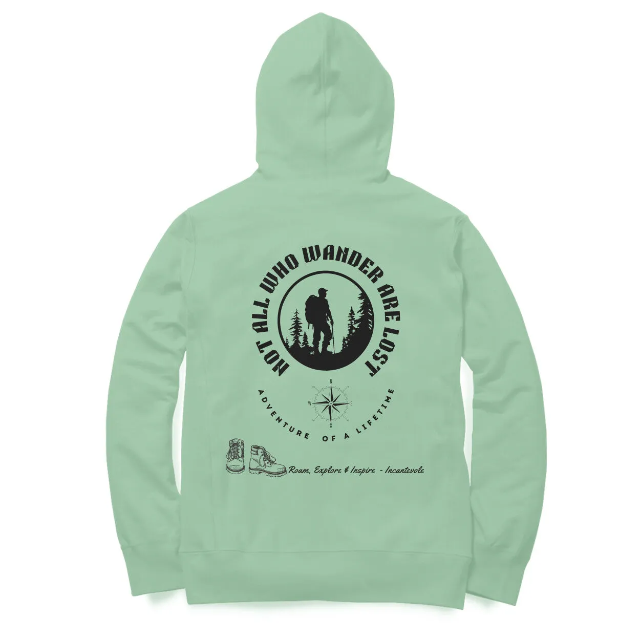 Lone Wanderer - Men's Hoodies