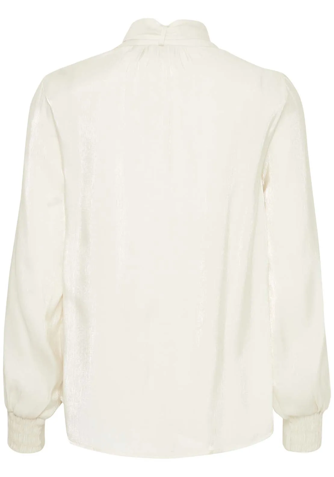 Long Sleeve Blouse - Grey
