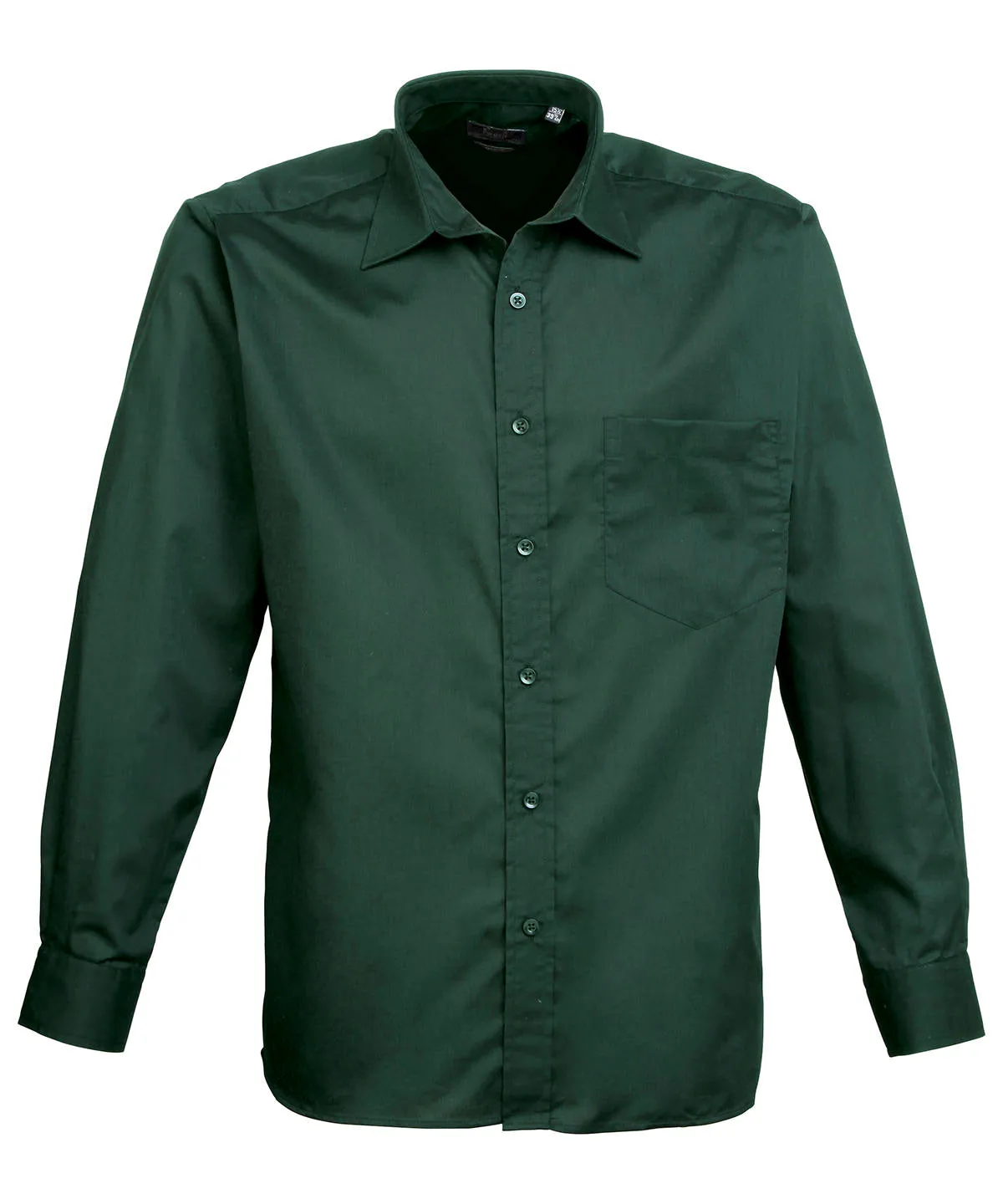 Long sleeve poplin shirt | Bottle