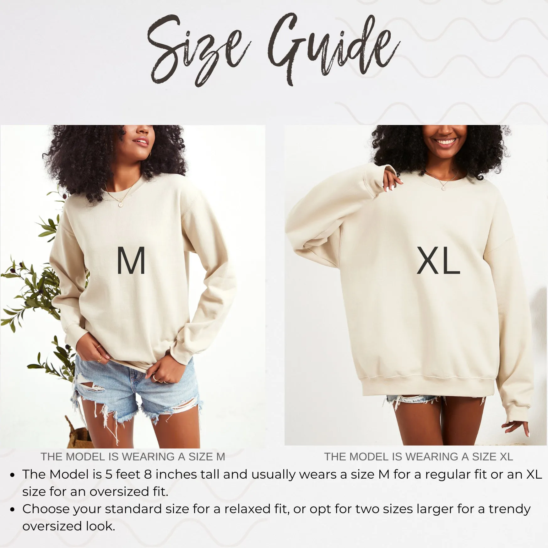 Lucky Mama Retro Clovers | Front and Back Sweatshirt