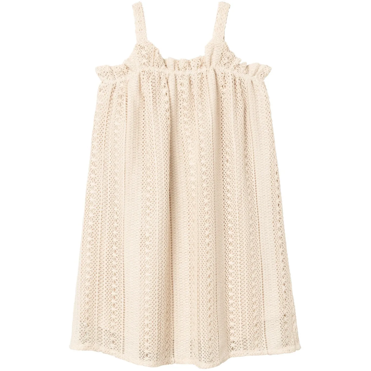 MÅ IKKE KOMME ONLINE! Name It Oatmeal Hisilka Strap Dress