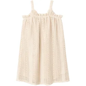 MÅ IKKE KOMME ONLINE! Name It Oatmeal Hisilka Strap Dress
