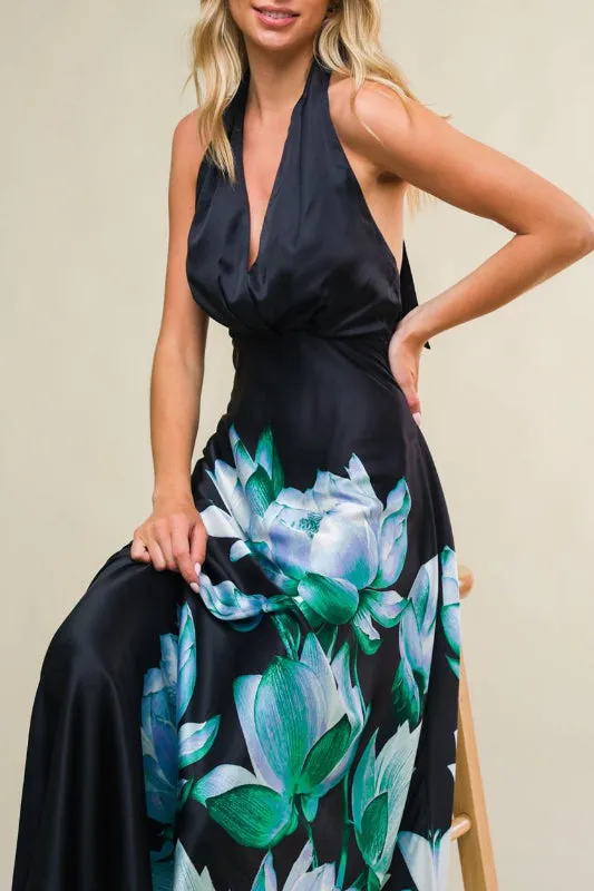 magnolia maxi - black