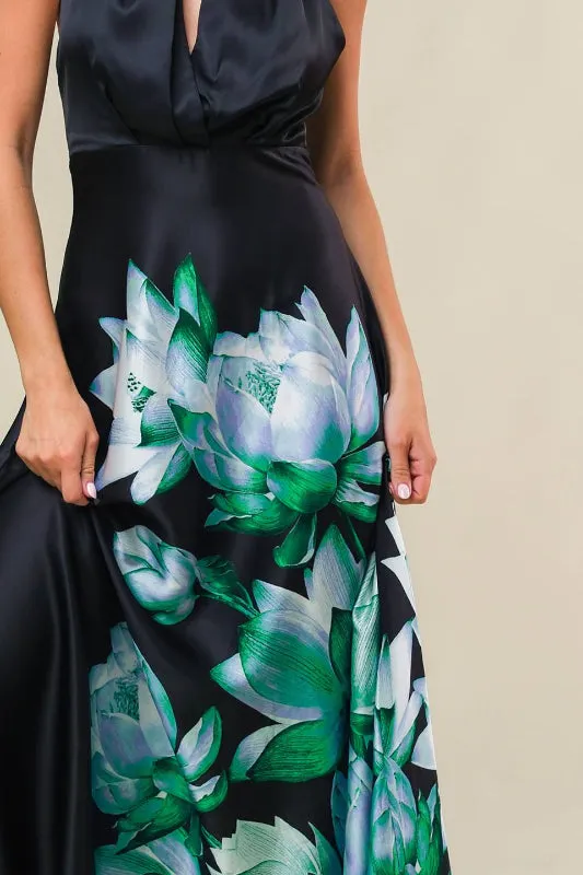 magnolia maxi - black