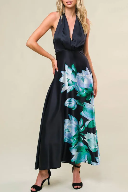magnolia maxi - black