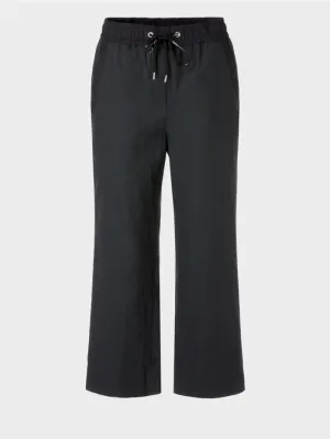Marc Cain Sports WUSU Linen Trousers In Midnight Blue  WS 81.47 W03 COL 395