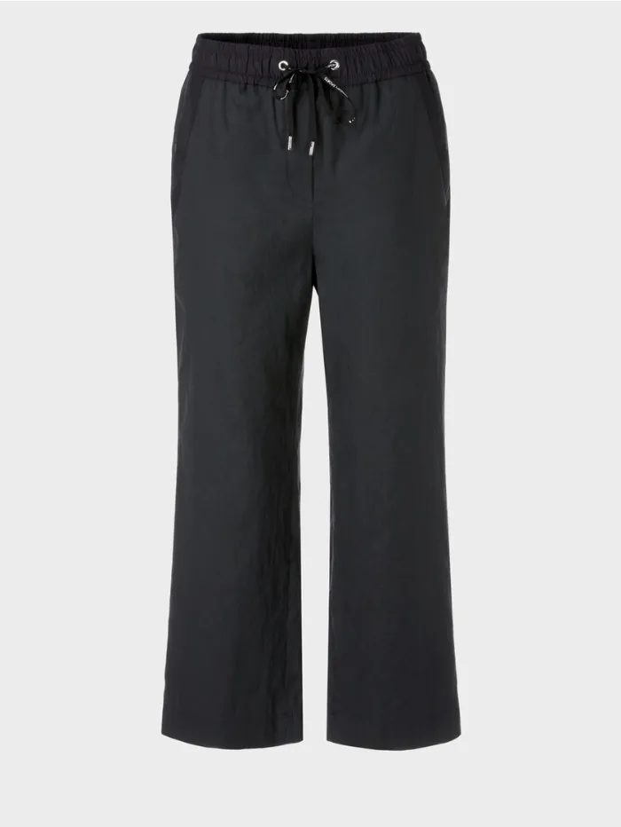 Marc Cain Sports WUSU Linen Trousers In Midnight Blue  WS 81.47 W03 COL 395