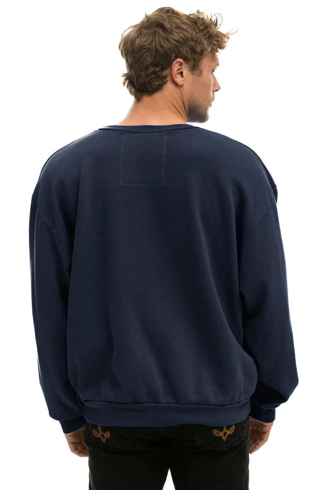 MEMBER EXCLUSIVE RELAXED SANTA TIGER SWEATSHIRT - NAVY