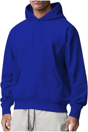 Mens Oversized Hoodies Pullover Couples Lightweight Solid Sweatshirt Unisex Loose Streetwear Hoodie for Women