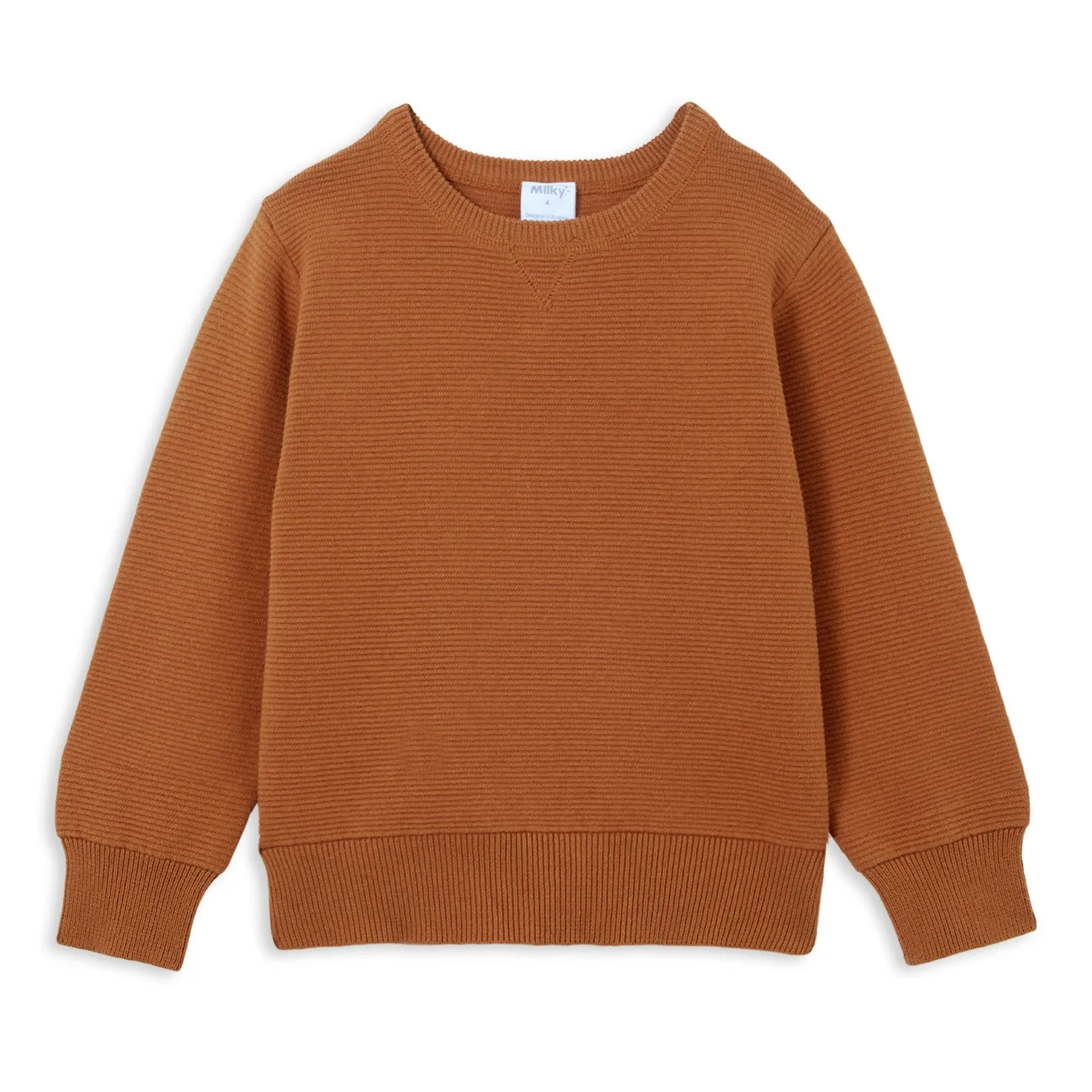 Milky Knit Sweat - Maple