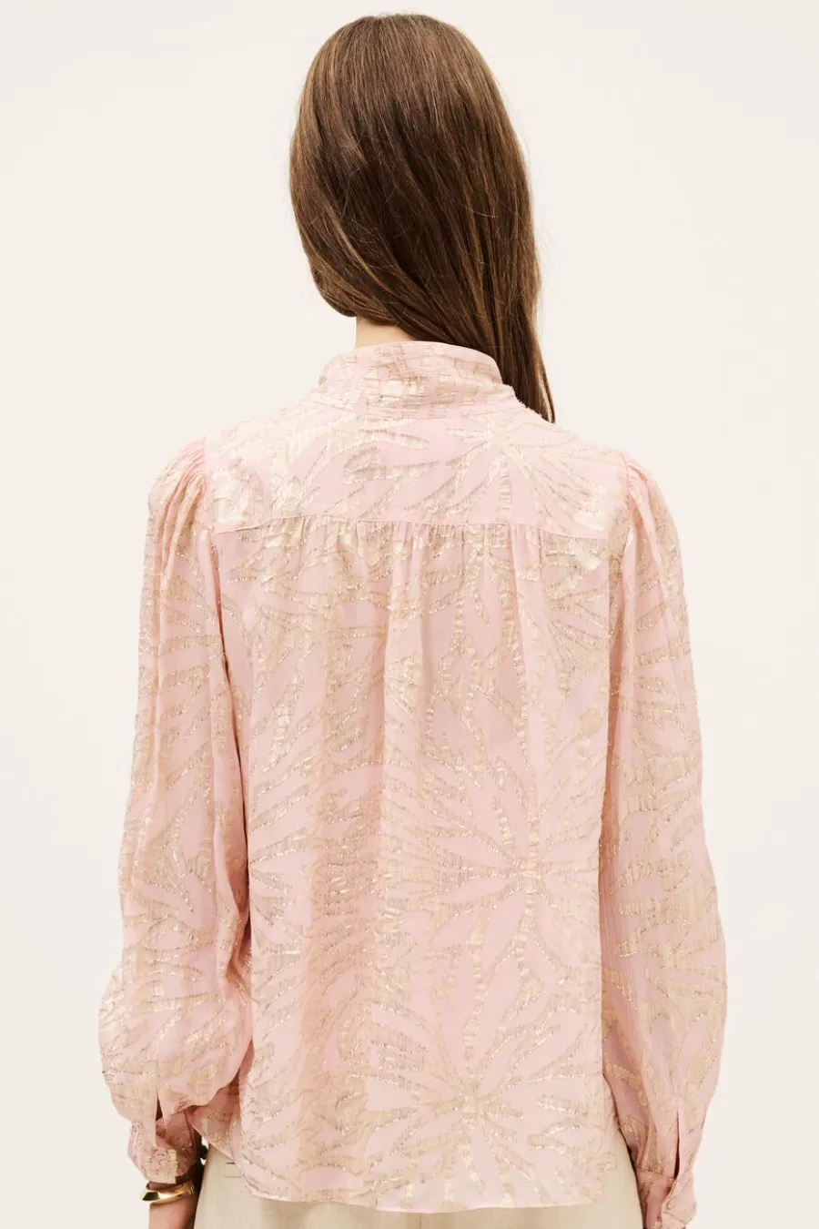 Minnie Blouse Pale Rose