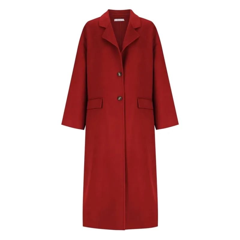 Myles Coat | Red