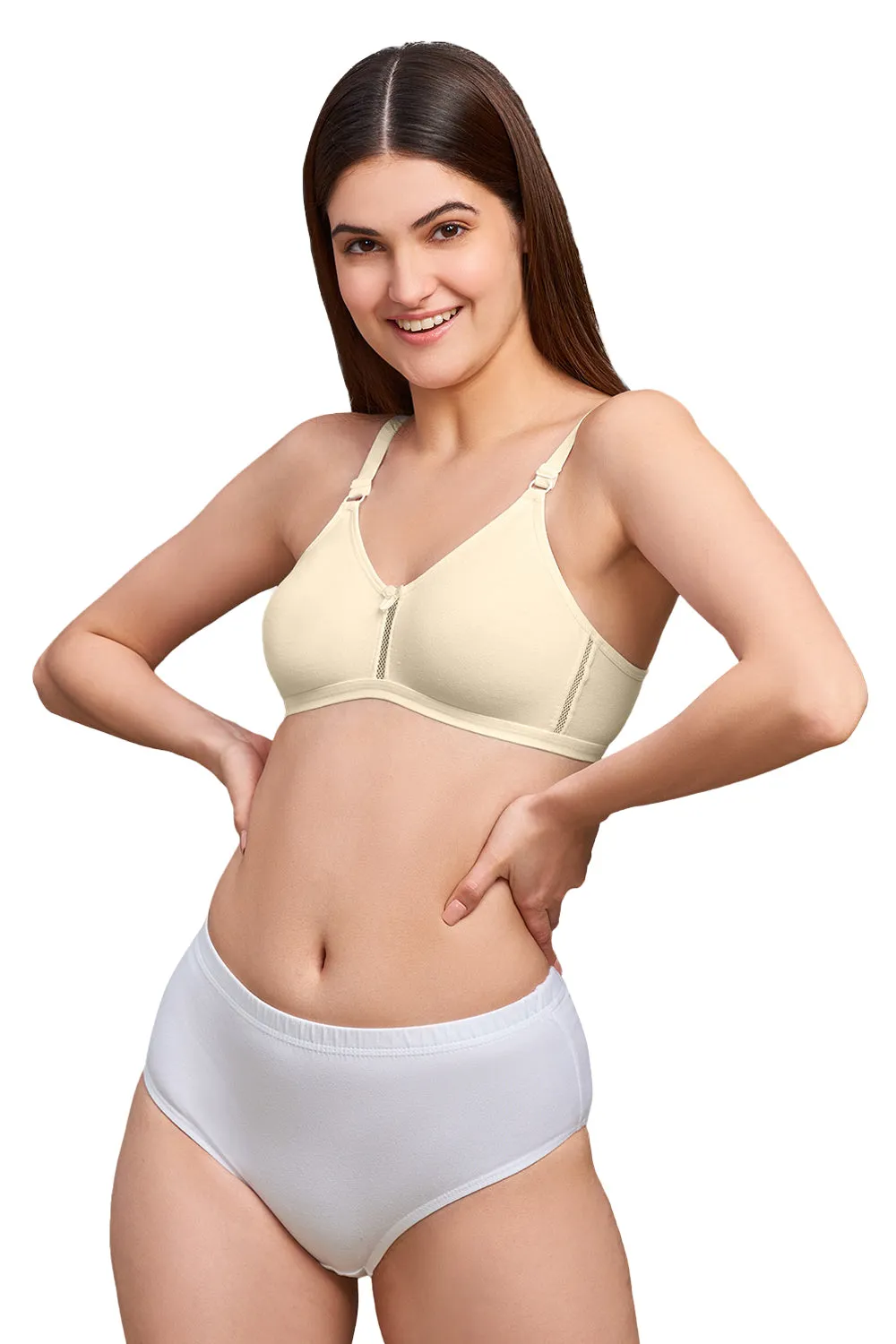 Naidu Hall Knitwear-Bra Special Combo Pack - Beauti - C73