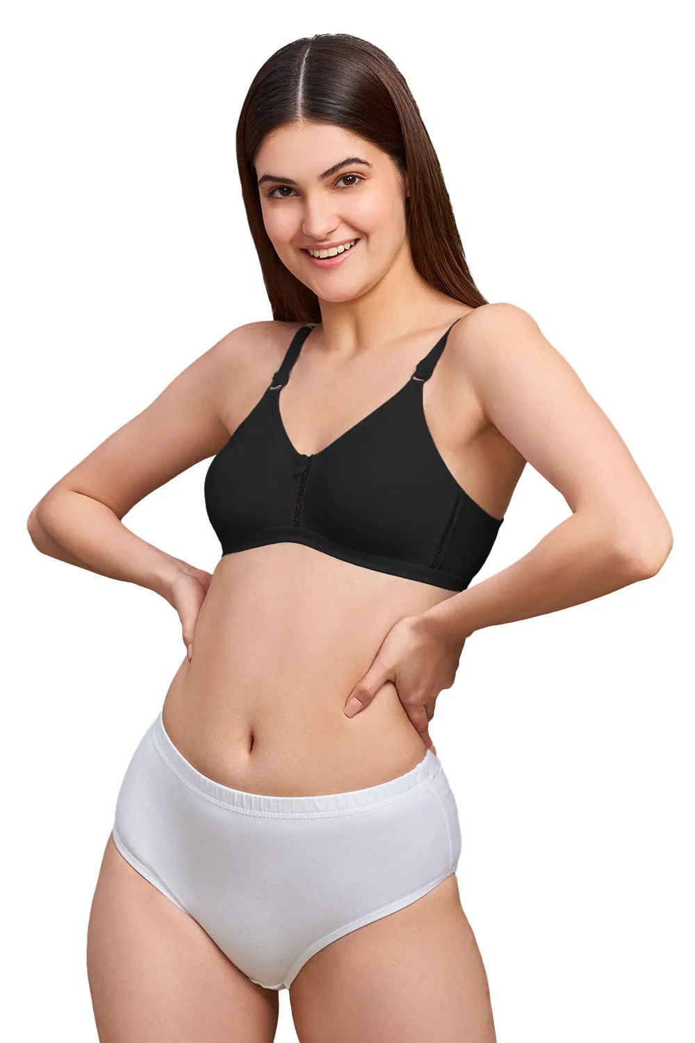 Naidu Hall Knitwear-Bra Special Combo Pack - Beauti - C73
