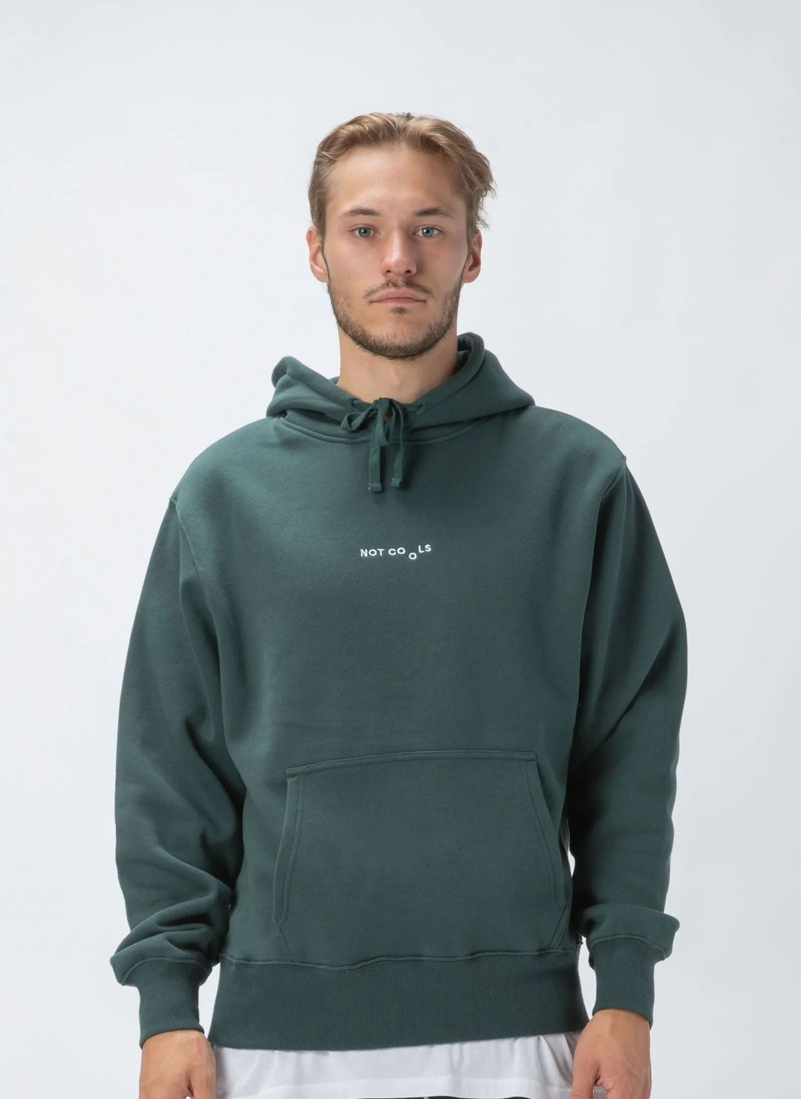 Not Cools Hood Sweatshirt Forest