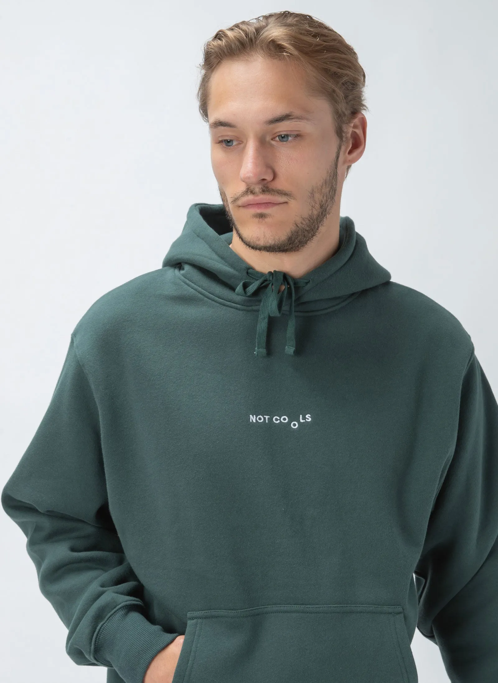 Not Cools Hood Sweatshirt Forest