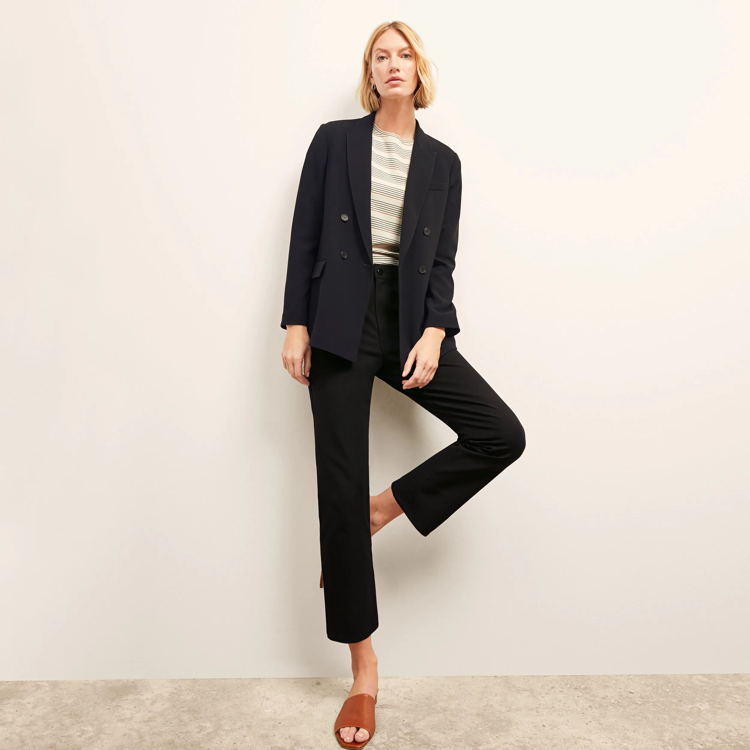 O'Hara Blazer - Everyday Crepe :: Black