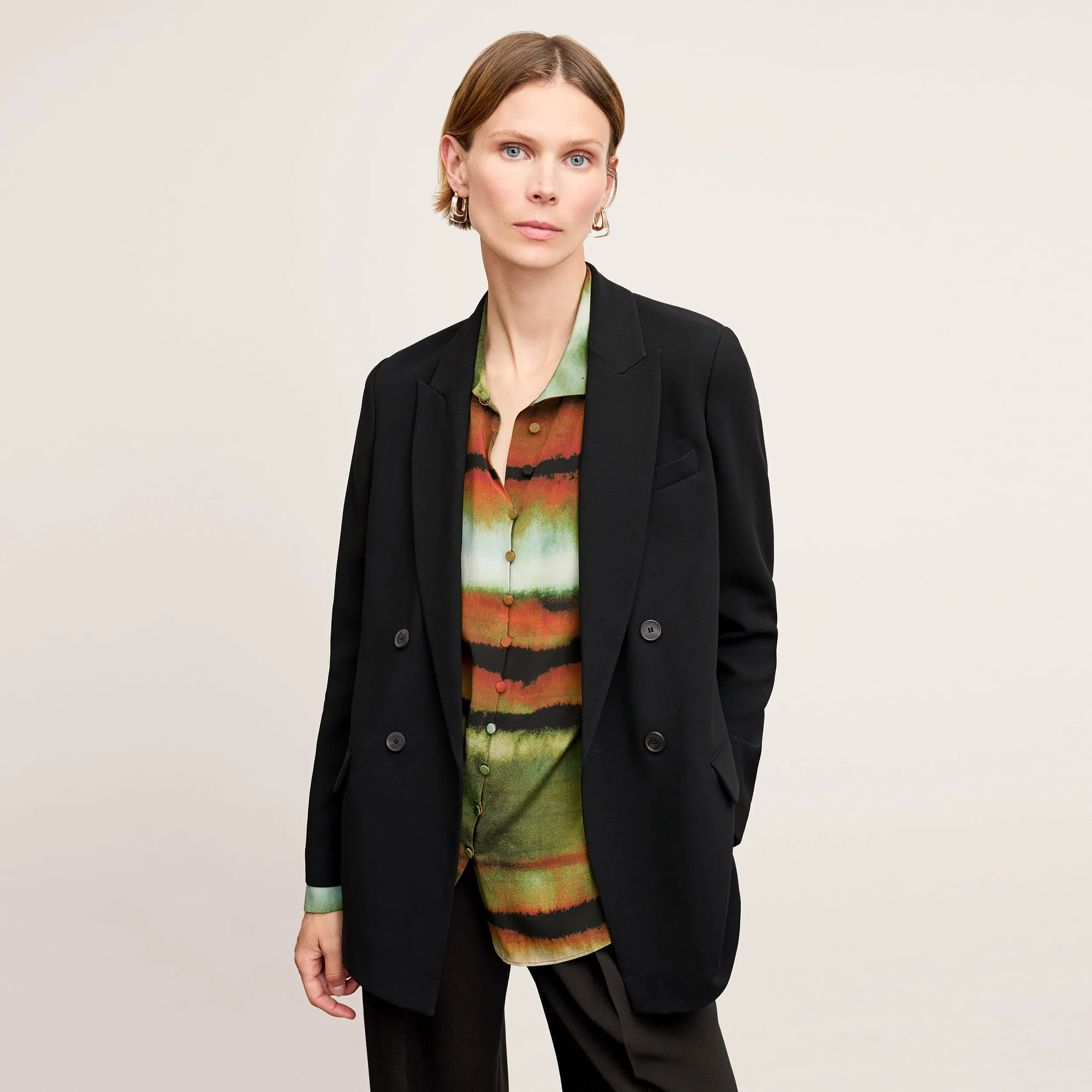 O'Hara Blazer - Everyday Crepe :: Black
