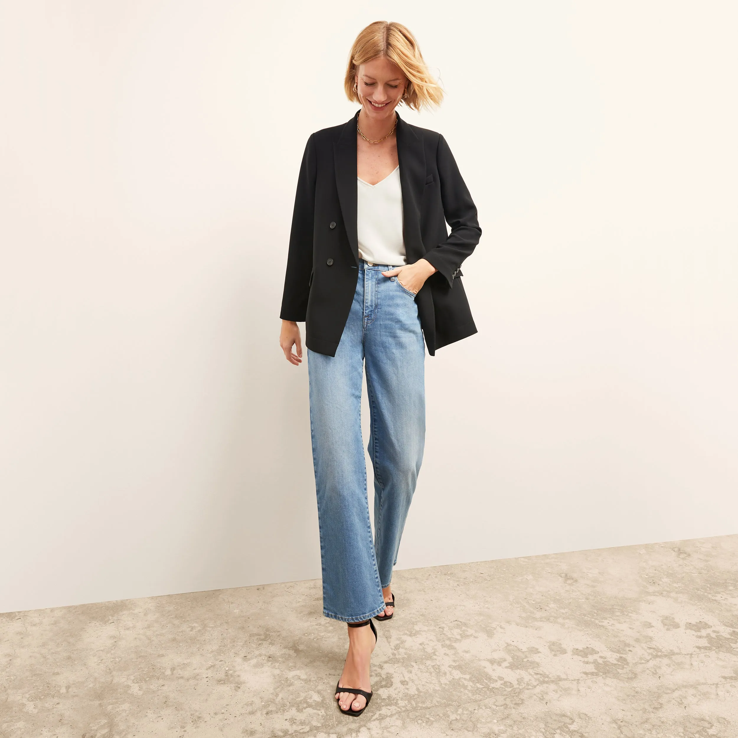 O'Hara Blazer - Everyday Crepe :: Black