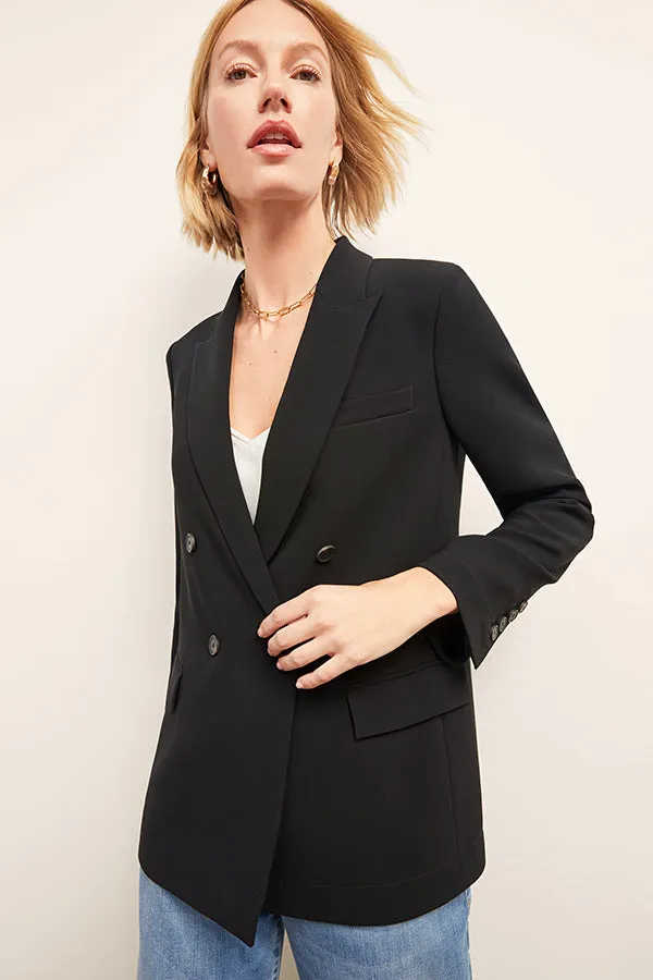 O'Hara Blazer - Everyday Crepe :: Black