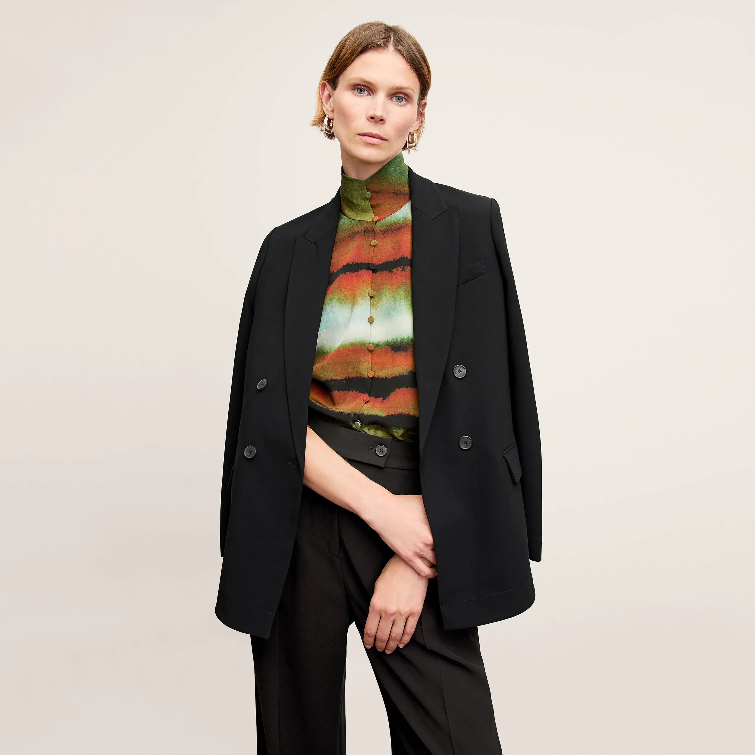 O'Hara Blazer - Everyday Crepe :: Black