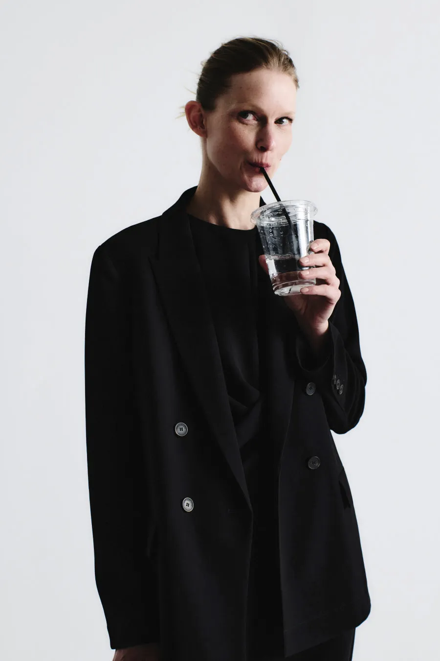 O'Hara Blazer - Everyday Crepe :: Black