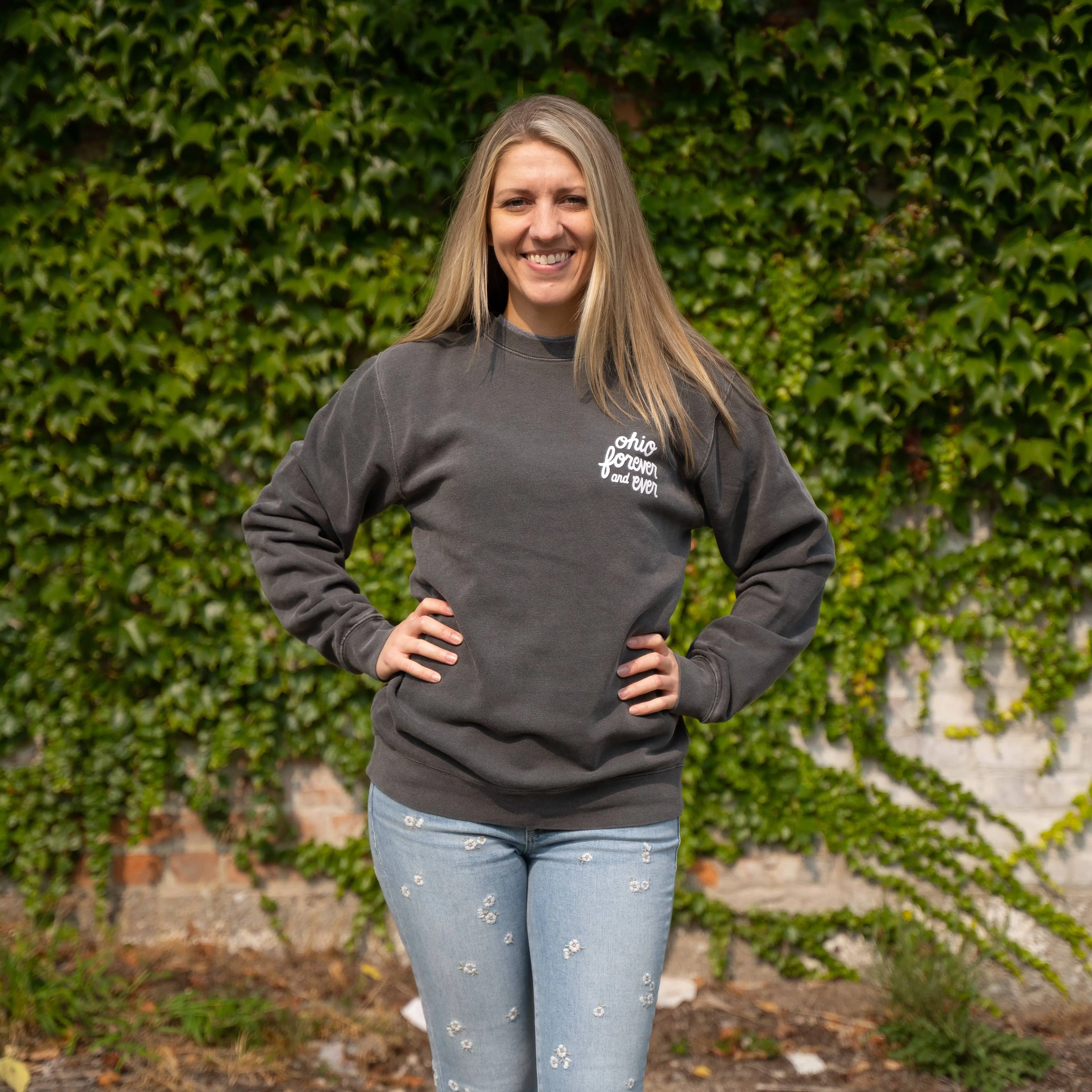 Ohio Forever and Ever Sweatshirt (Pigment Black) (Discontinued)