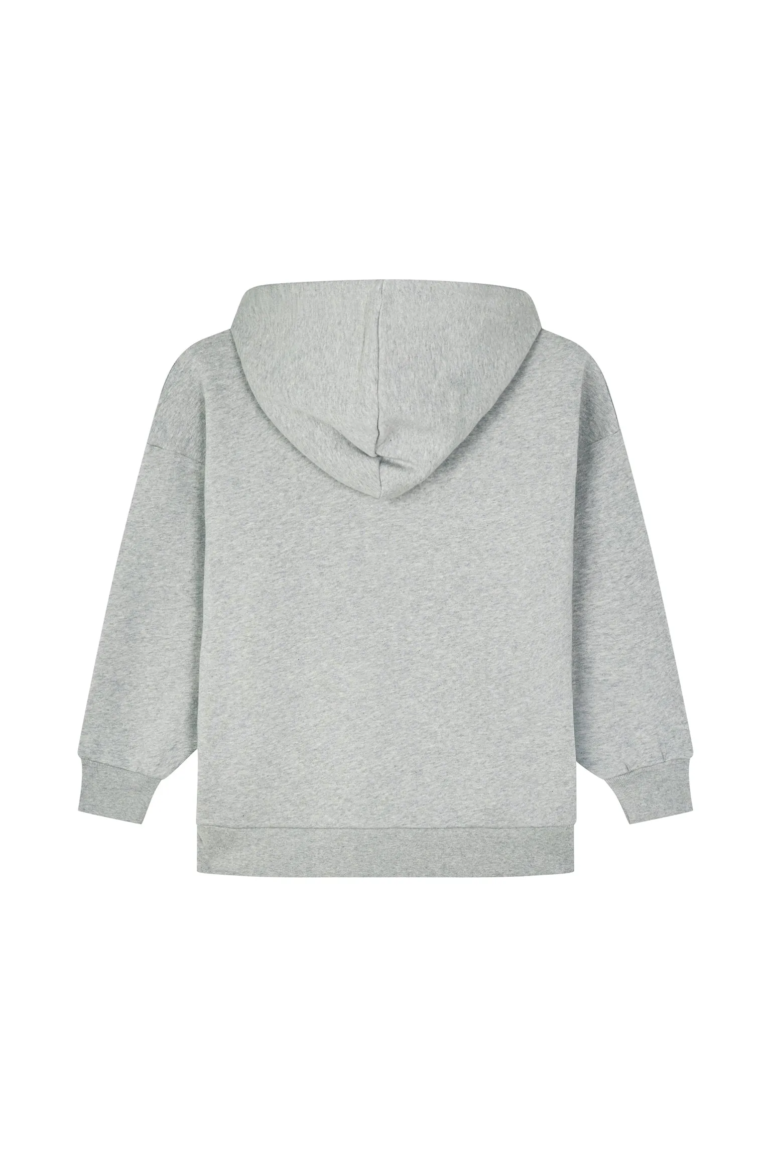 Organic Sweat Heidi Sweatshirt, Light Grey Melange