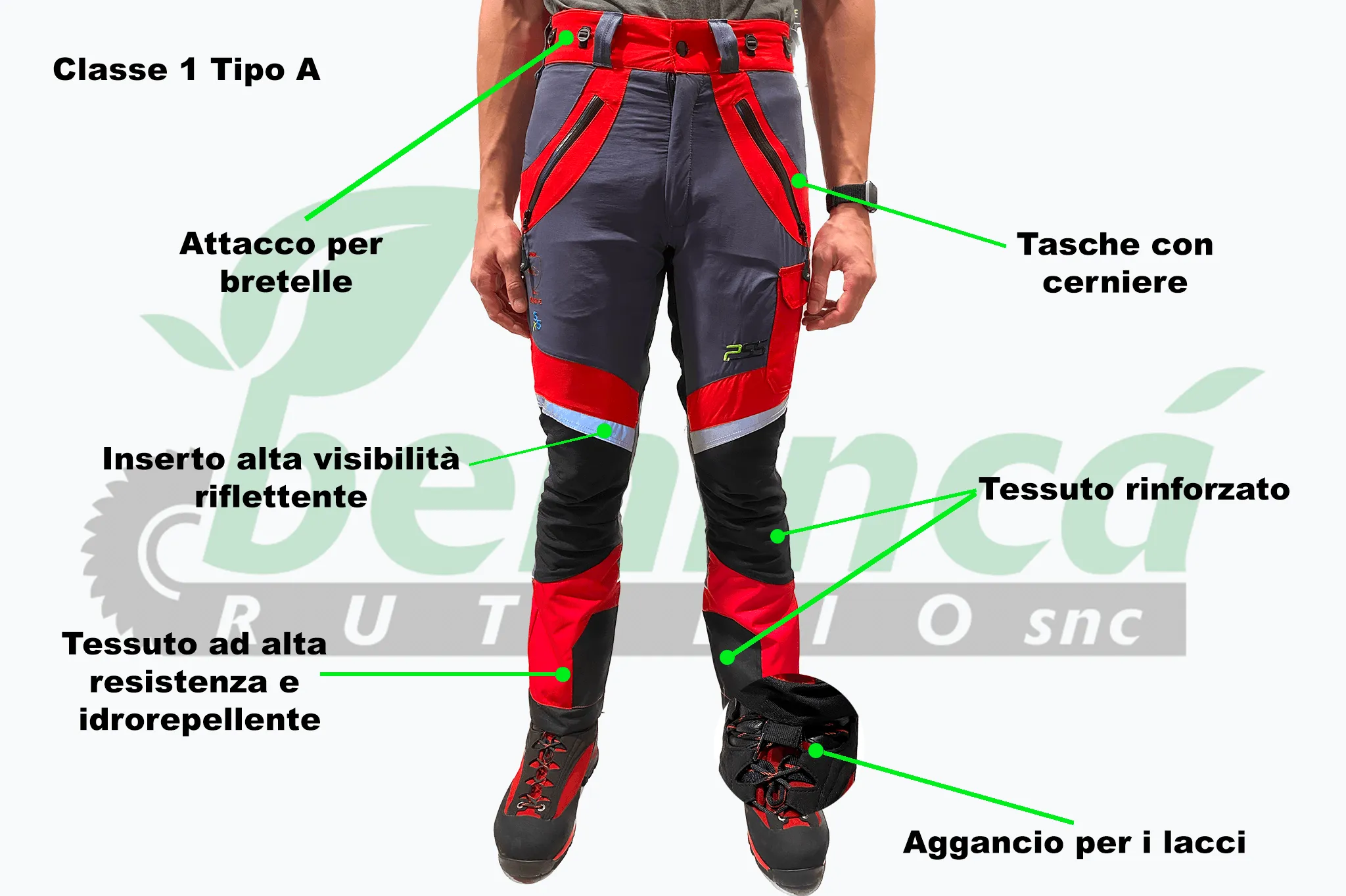 Pss X-treme Light cut-resistant trousers