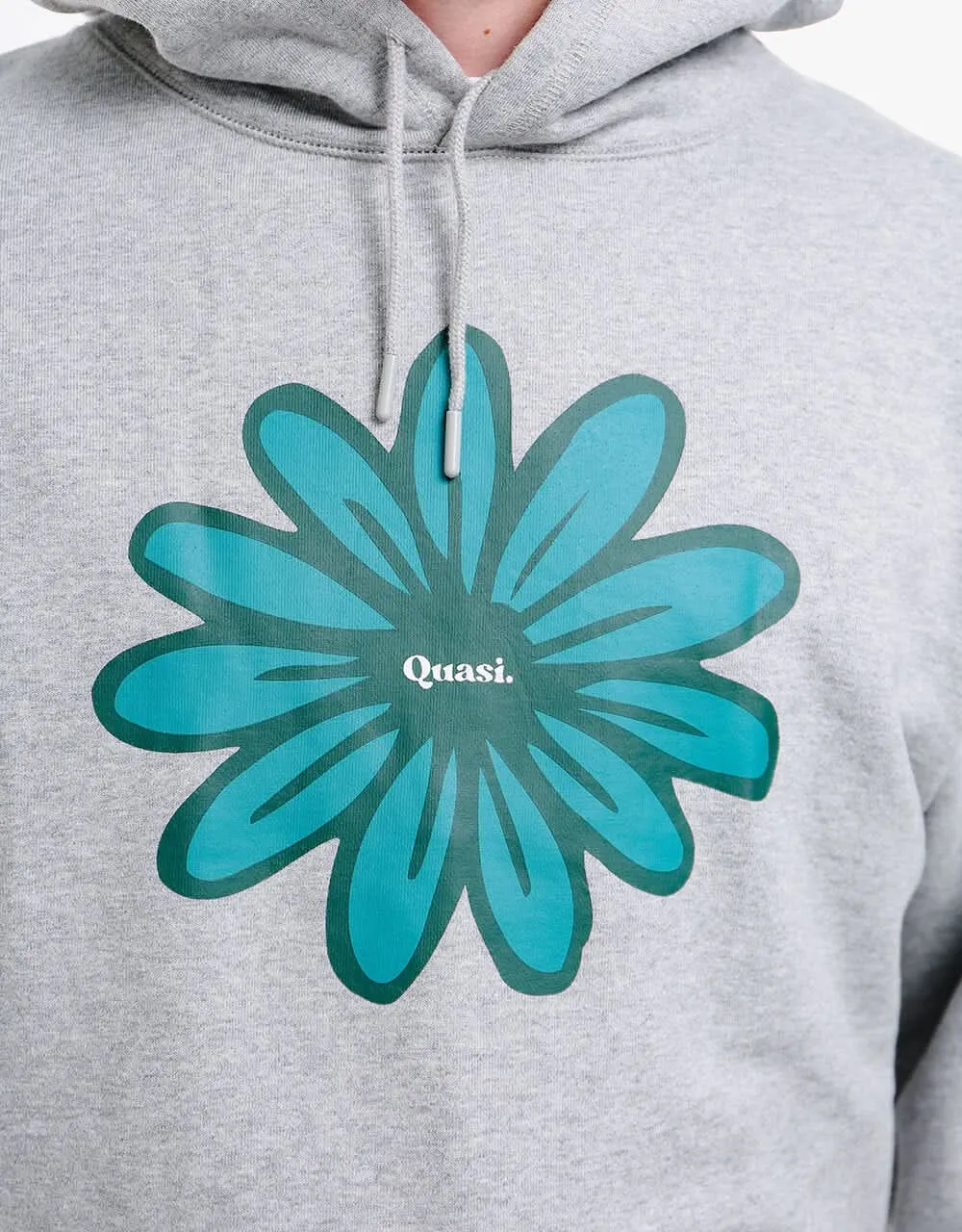 Quasi Bloomer Pullover Hoodie - Heather Grey