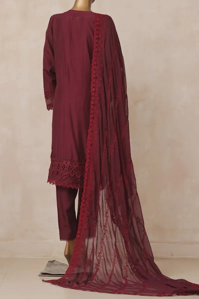 Sada Bahar Viscose Chikankari 3 Piece Suit SBA52