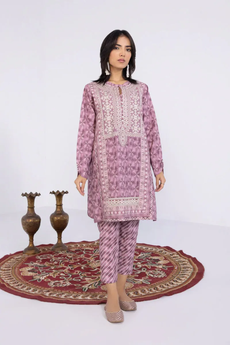 Sapphire Embroidered khaddar 2 Piece Suit SAP103