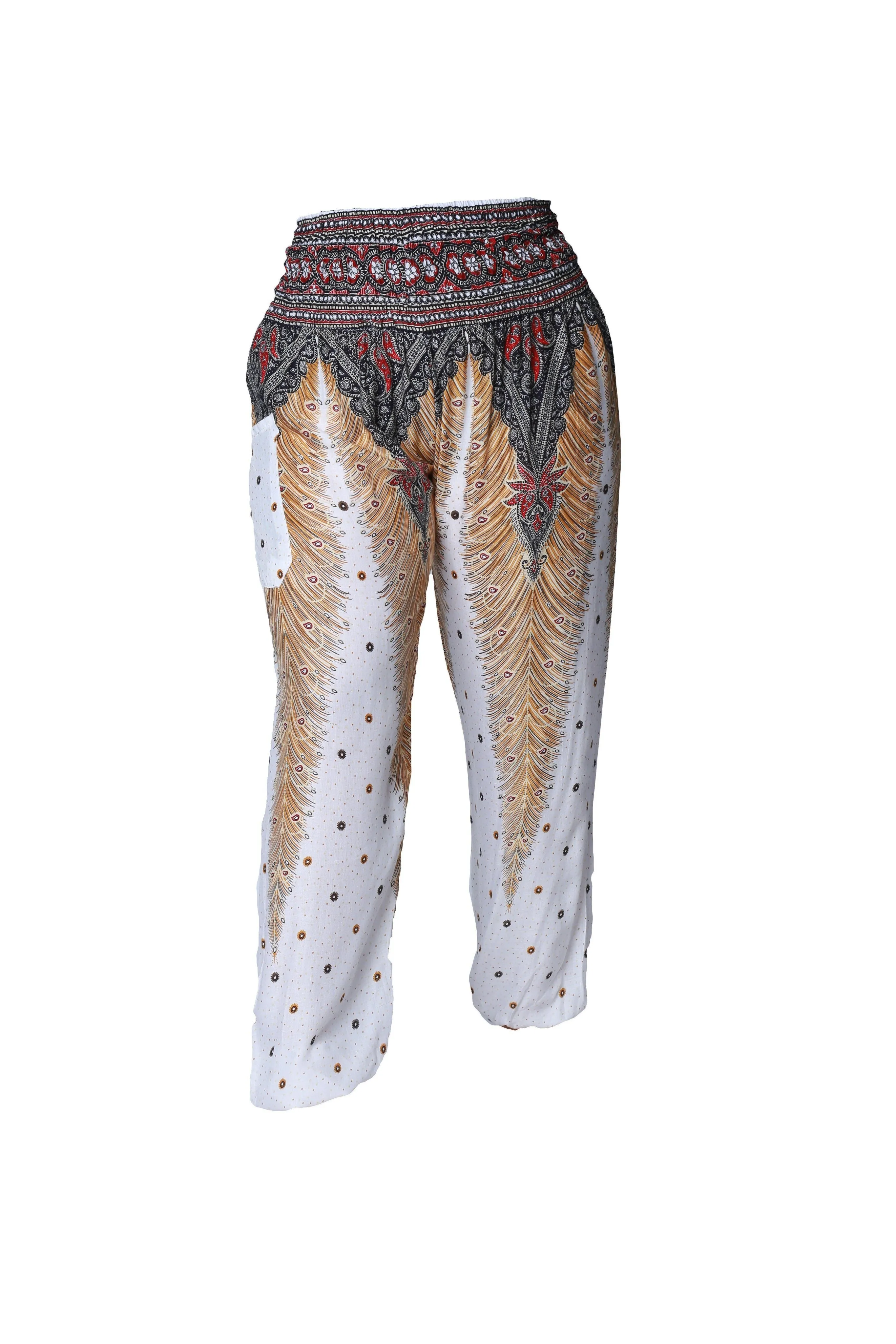 Soft and Comfortable Smocked Waist Pyjama Trousers | Lounge and Yoga Pants