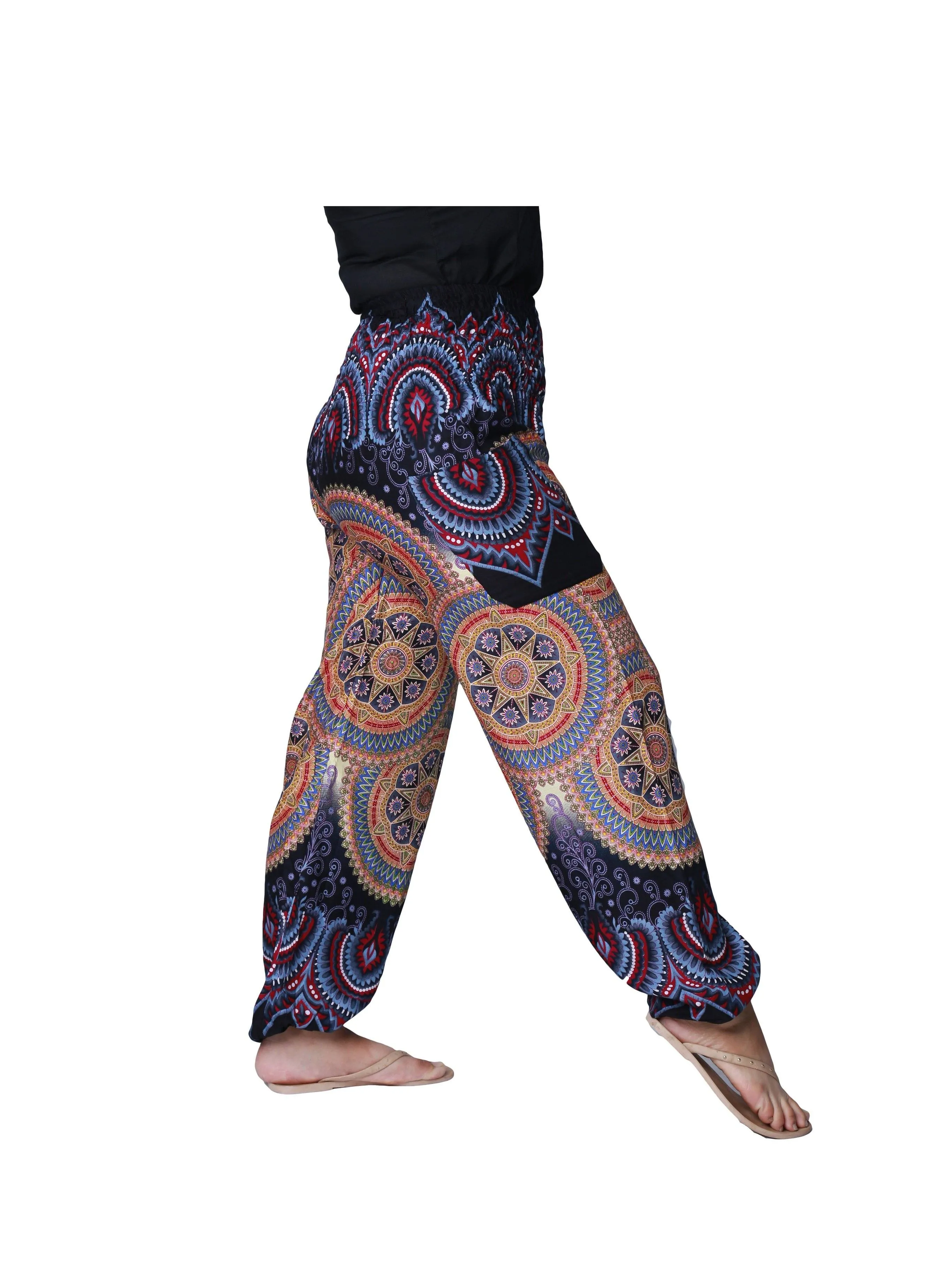 Soft and Comfortable Smocked Waist Pyjama Trousers | Lounge and Yoga Pants
