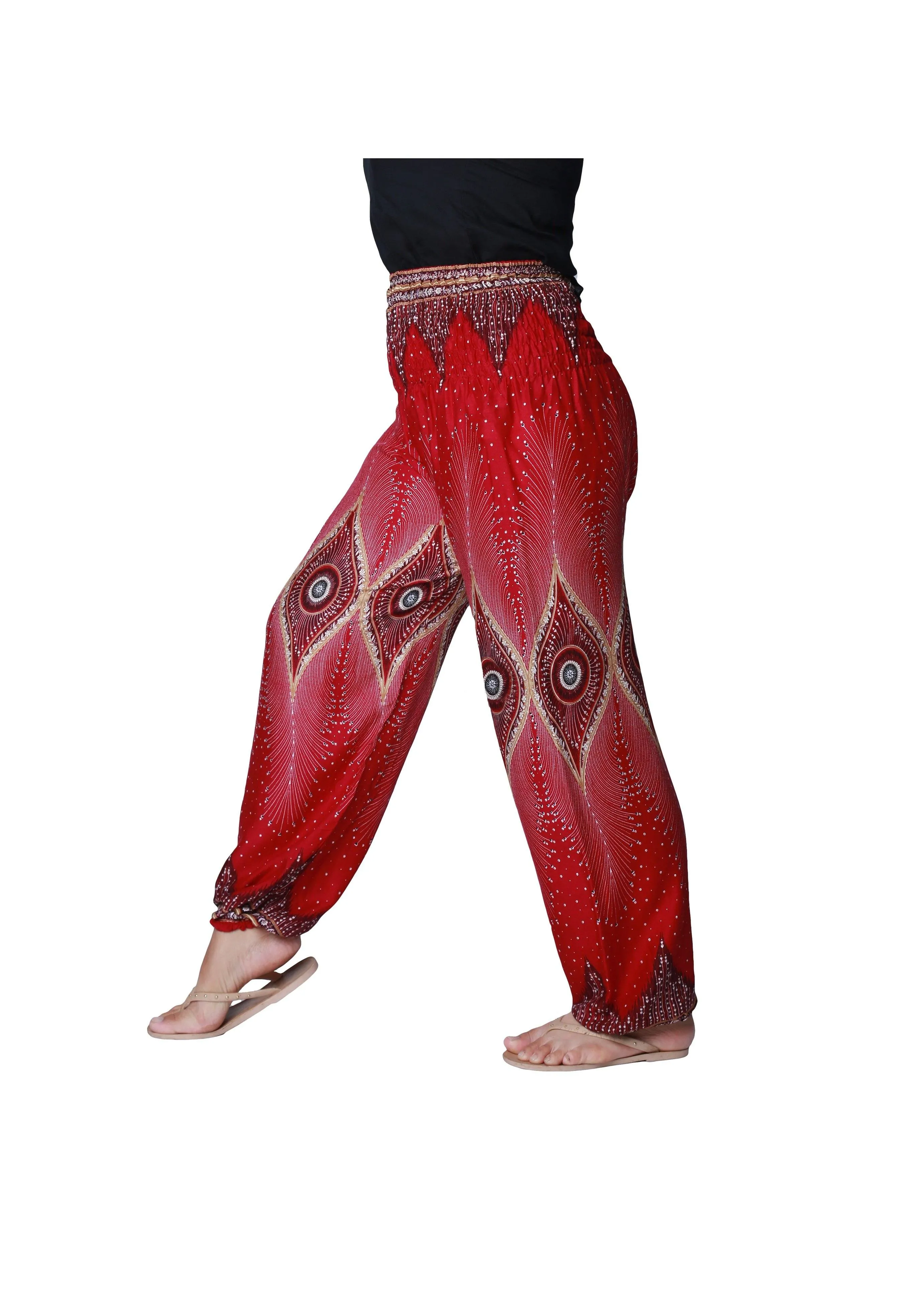 Soft and Comfortable Smocked Waist Pyjama Trousers | Lounge and Yoga Pants
