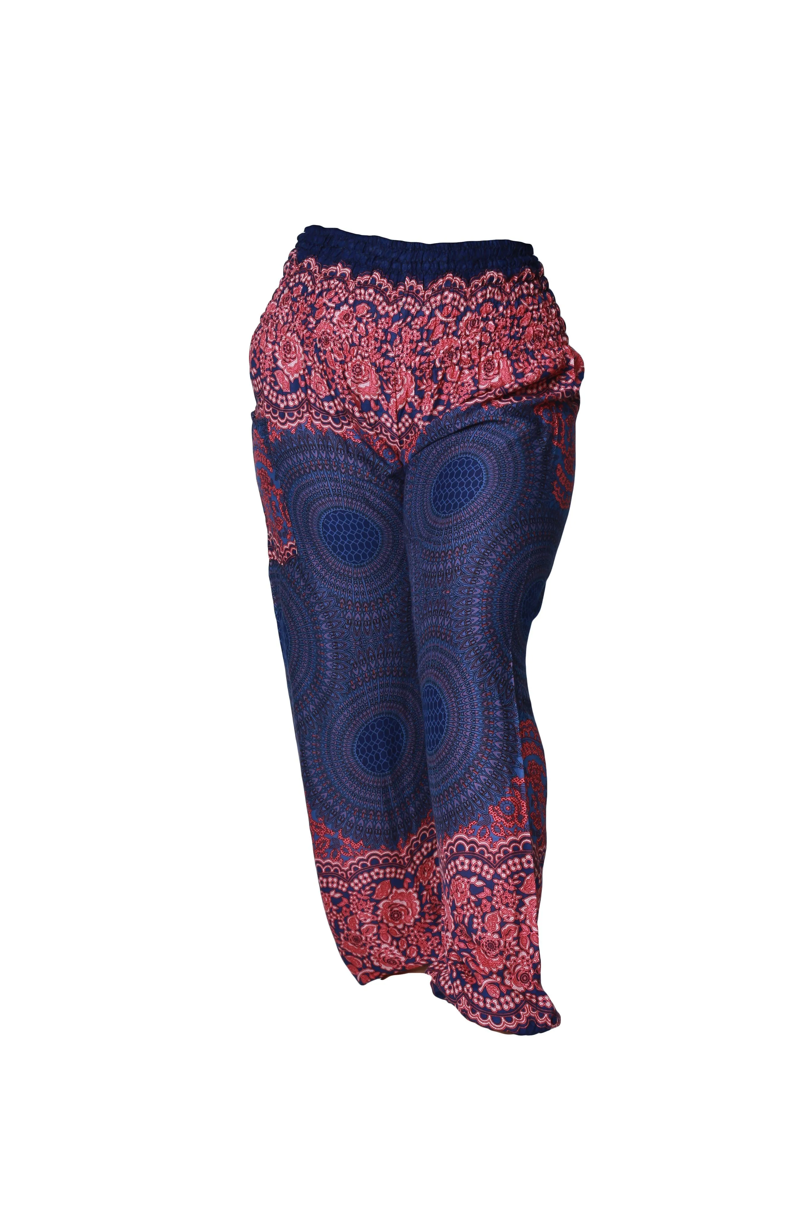 Soft and Comfortable Smocked Waist Pyjama Trousers | Lounge and Yoga Pants