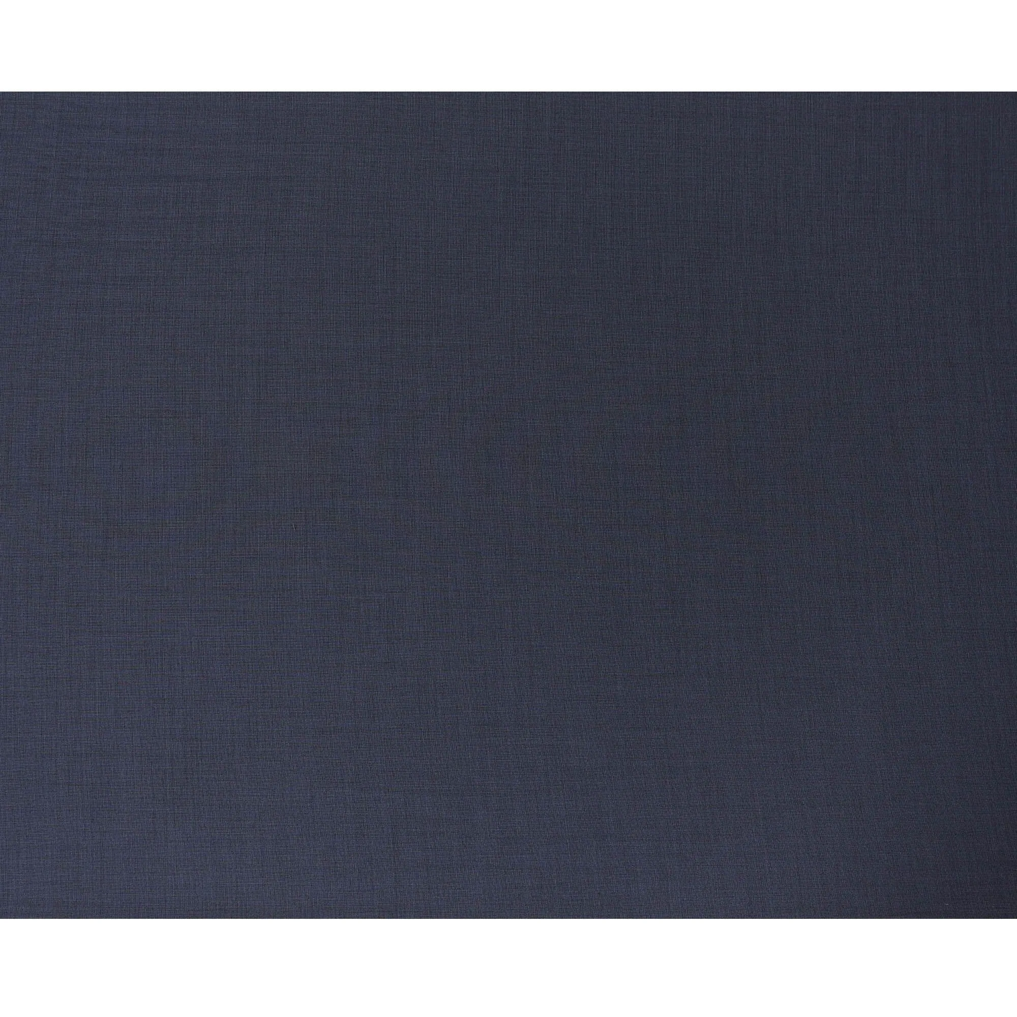 Steel blue plain Premium pure Italian super 150's all wool suiting fabric-14806