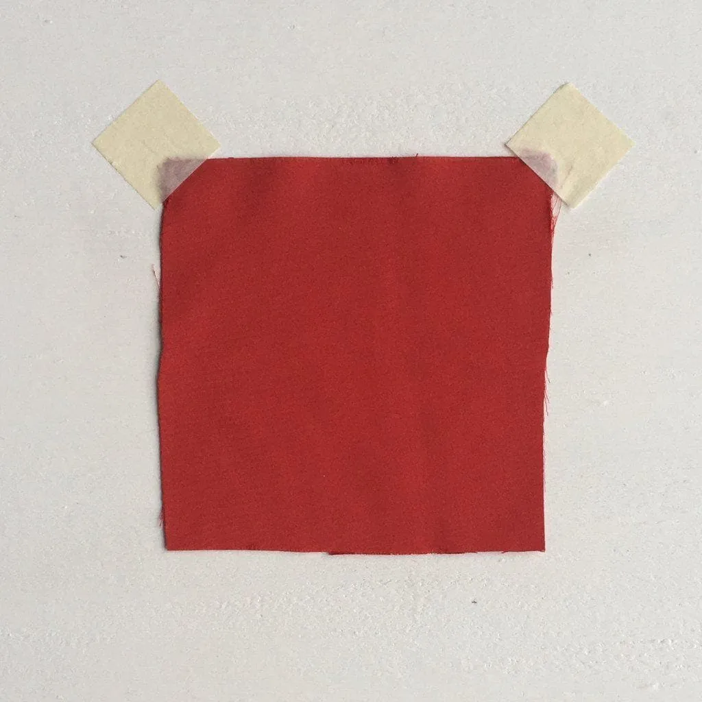 Stretch Polyester Satin Red