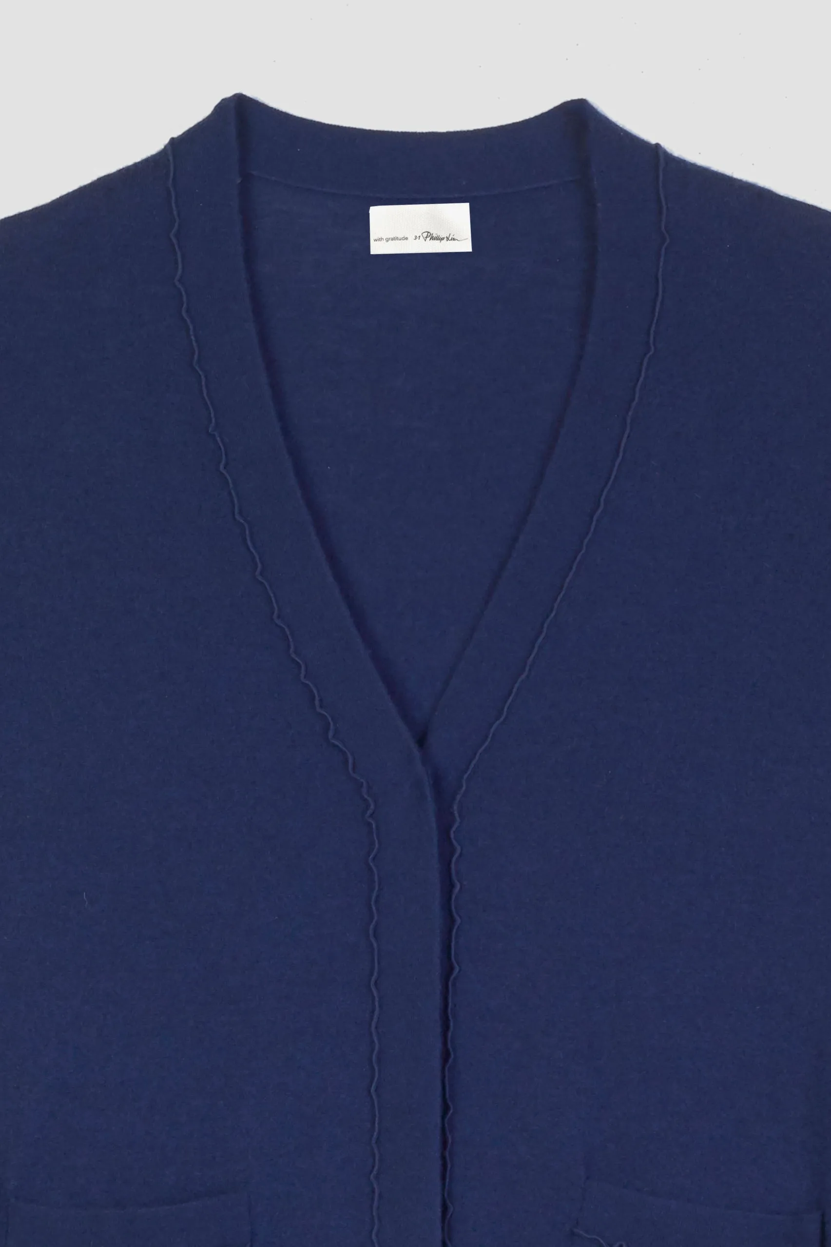 The Cashmere Cardigan With Side Slits